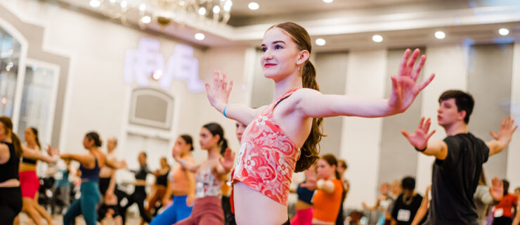 Valley Dance Theatre student Shelby Sulesky. Photo by Corey Rives Visual Art/REVEL Dance Convention, Courtesy Field.