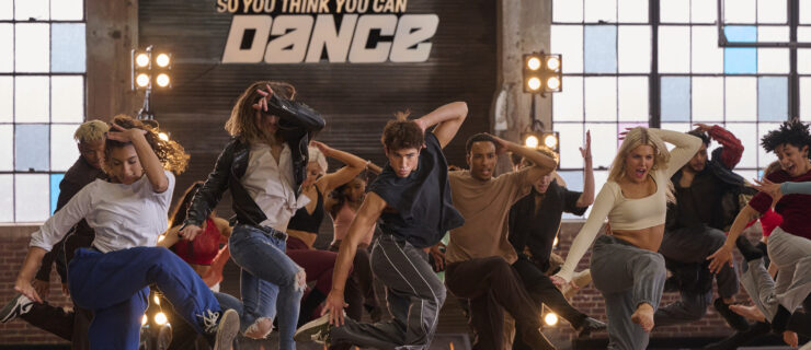 Dancers compete in the choreography round on Season 18 of “So You Think You Can Dance.”