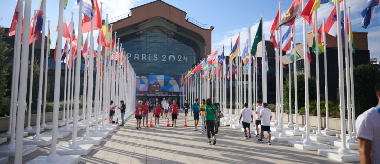 The Olympic village in Paris.