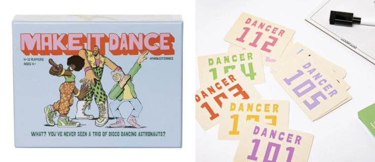 Make it Dance game box and cards